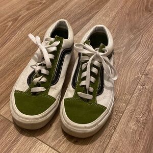 Vans sneakers. Women 6.5 or men’s 5.0. Gently used.